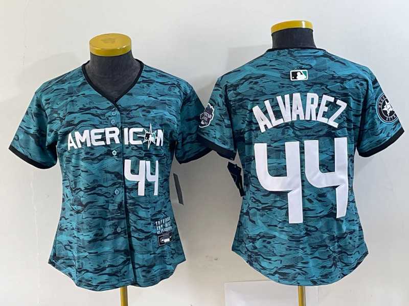 Women's Houston Astros #44 Yordan Alvarez Teal 2023 All Star Cool Base Stitched Baseball Jersey,We sell and wholesale Women's Houston Astros #44 Yordan Alvarez Teal 2023 All Star Cool Base Stitched Baseball Jersey on line form chian!
